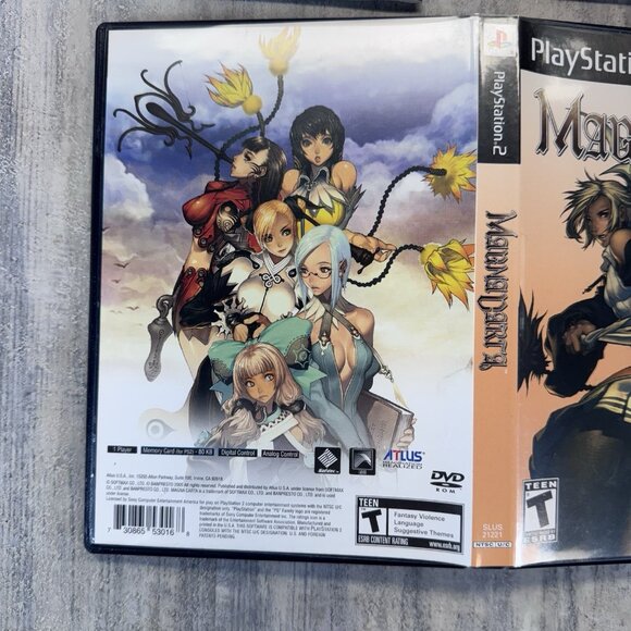 No Game Disc Playstation PS2 Magna Carta Tears of Blood Deluxe Box Set VGC - Picture 10 of 16